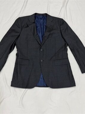 Suitsupply Vitale Barberis Canonico Lazio Charcoal Blazer Sportscoat Slim US 46
